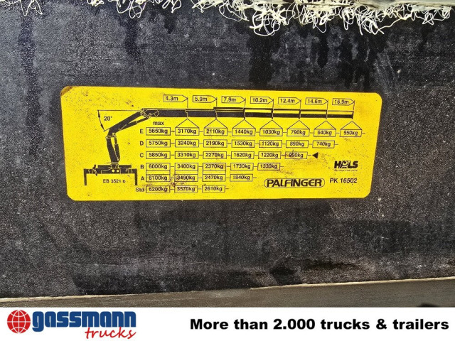 MAN TGA 26.363 6x4 BB, PK 16502 C Kran, absattelbar, - 덤프트럭, 크레인 트럭 : 사진 2 MAN TGA 26.363 6x4 BB, PK 16502 C Kran, absattelbar, - 덤프트럭, 크레인 트럭 : 사진 2