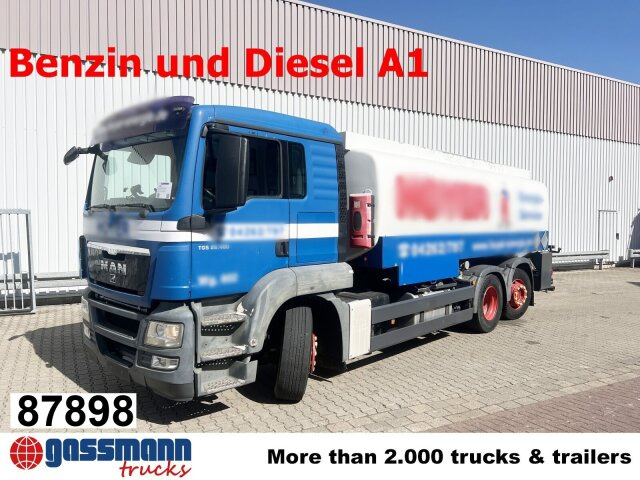 MAN TGA 26.400 6x2-4 BL, A1, Lenk-/Liftachse, ADR, - 유조트럭 : 사진 1 MAN TGA 26.400 6x2-4 BL, A1, Lenk-/Liftachse, ADR, - 유조트럭 : 사진 1