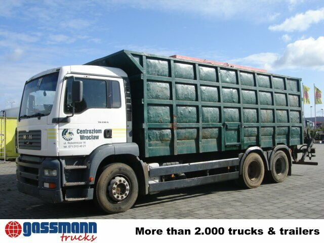 MAN TGA 26.413 BB 6x4 mit Heckkran Jonsered 1020 - 덤프트럭 : 사진 5 MAN TGA 26.413 BB 6x4 mit Heckkran Jonsered 1020 - 덤프트럭 : 사진 5