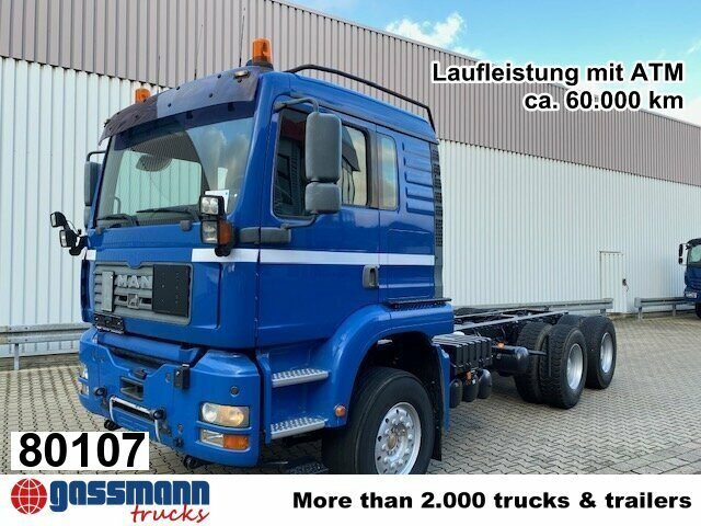 MAN TGA 26.480 6x4 FDLK, Winterdienstausstattung - 캡 새시 트럭 : 사진 1 MAN TGA 26.480 6x4 FDLK, Winterdienstausstattung - 캡 새시 트럭 : 사진 1