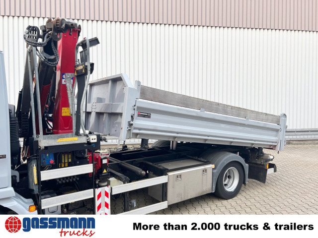 MAN TGL 12.180 4X2 BL mit Kran HMF 900-K1 - 덤프트럭, 크레인 트럭 : 사진 2 MAN TGL 12.180 4X2 BL mit Kran HMF 900-K1 - 덤프트럭, 크레인 트럭 : 사진 2