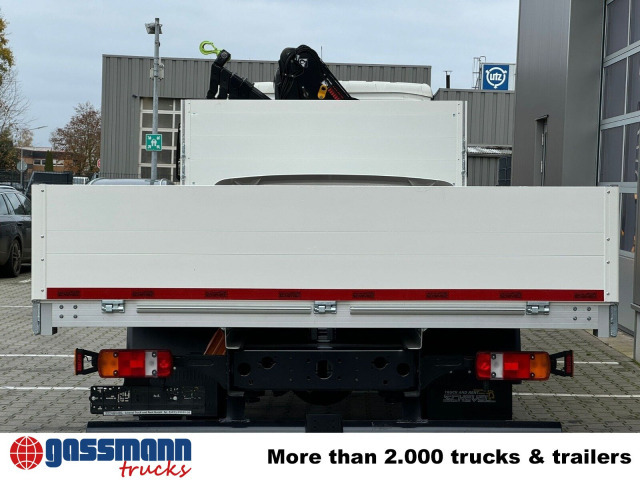 MAN TGL 12.190 4x2 BL mit Kran Hiab Hiduo 072DS-4 - 드롭사이드/ 플랫베드 트럭, 크레인 트럭 : 사진 3 MAN TGL 12.190 4x2 BL mit Kran Hiab Hiduo 072DS-4 - 드롭사이드/ 플랫베드 트럭, 크레인 트럭 : 사진 3