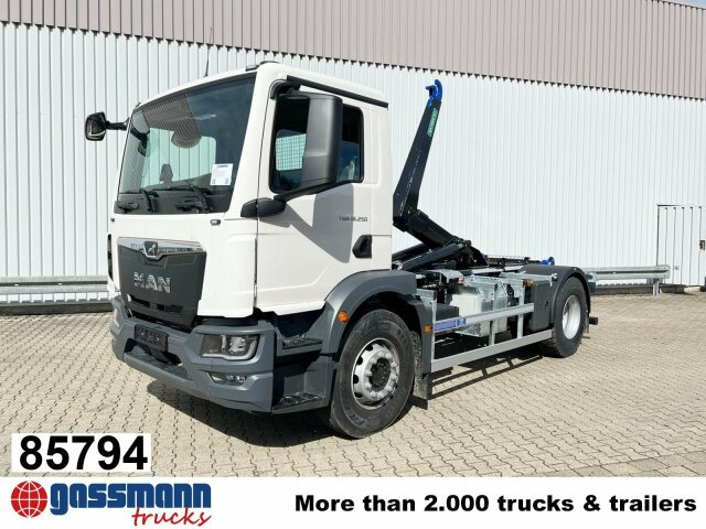 MAN TGM 18.250/340 4x2 BL CH, Funk - 후크 리프트 트럭 : 사진 1 MAN TGM 18.250/340 4x2 BL CH, Funk - 후크 리프트 트럭 : 사진 1