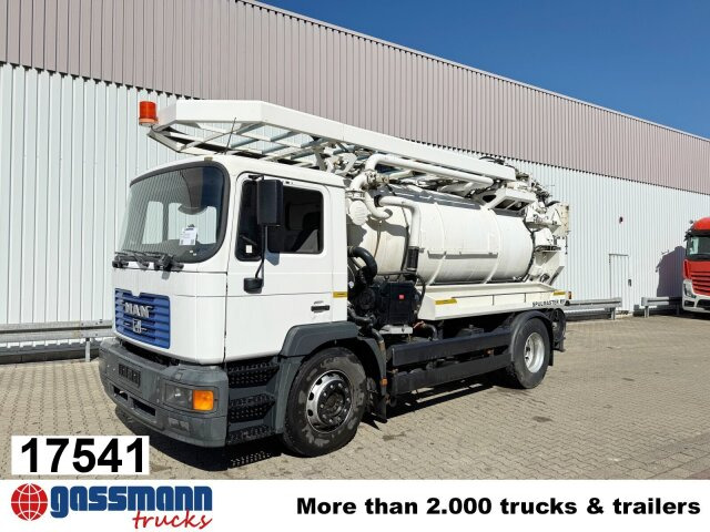 MAN TGM 18.284 4x2 BL, Assmann Saug- und Spülwagen - 거리 청소 차량 : 사진 1 MAN TGM 18.284 4x2 BL, Assmann Saug- und Spülwagen - 거리 청소 차량 : 사진 1