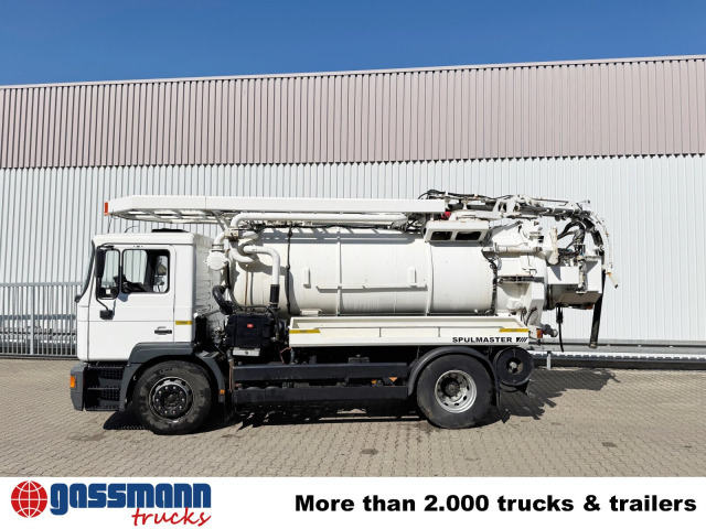 MAN TGM 18.284 4x2 BL, Assmann Saug- und Spülwagen - 거리 청소 차량 : 사진 4 MAN TGM 18.284 4x2 BL, Assmann Saug- und Spülwagen - 거리 청소 차량 : 사진 4