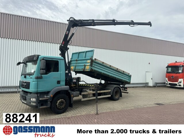 MAN TGM 18.290 4x2 LL, EEV, Kran Hiab XS 111 ES-3 - 덤프트럭, 크레인 트럭 : 사진 1 MAN TGM 18.290 4x2 LL, EEV, Kran Hiab XS 111 ES-3 - 덤프트럭, 크레인 트럭 : 사진 1