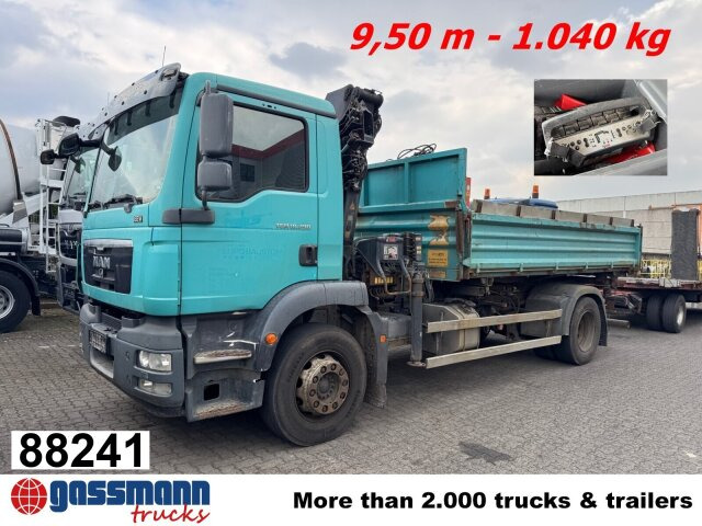 MAN TGM 18.290 4x2 LL, EEV, Kran Hiab XS 111 ES-3 - 덤프트럭, 크레인 트럭 : 사진 1 MAN TGM 18.290 4x2 LL, EEV, Kran Hiab XS 111 ES-3 - 덤프트럭, 크레인 트럭 : 사진 1