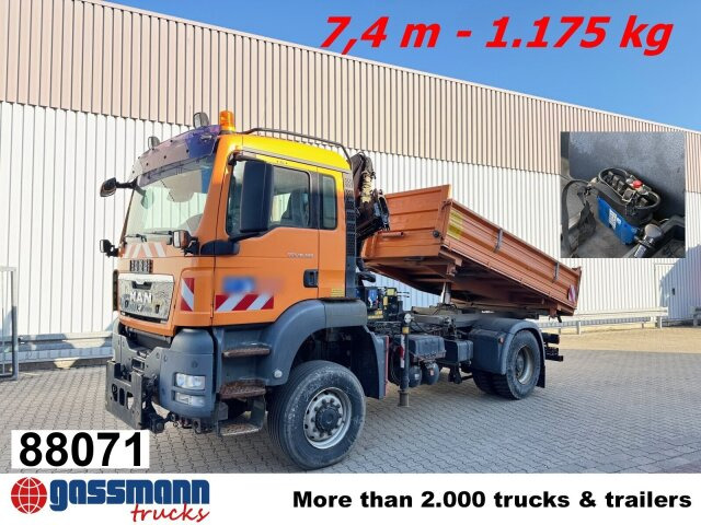 MAN TGS 18.320 4x4 BL, Wechselsystem, - 덤프트럭, 크레인 트럭 : 사진 1 MAN TGS 18.320 4x4 BL, Wechselsystem, - 덤프트럭, 크레인 트럭 : 사진 1