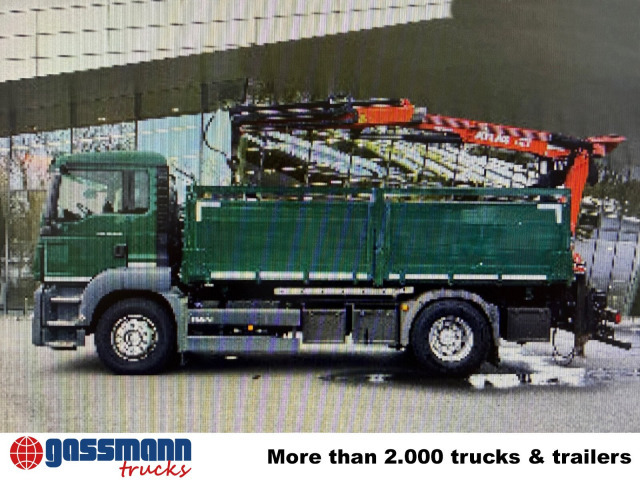 MAN TGS 18.400 4x2 BL, Intarder, Heckkran Terex - 덤프트럭, 크레인 트럭 : 사진 2 MAN TGS 18.400 4x2 BL, Intarder, Heckkran Terex - 덤프트럭, 크레인 트럭 : 사진 2