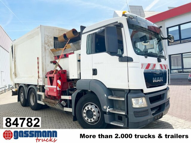 MAN TGS 26.320/400 6x2-4 LL, Rechtslenker, Retarder, - 쓰레기차 : 사진 1 MAN TGS 26.320/400 6x2-4 LL, Rechtslenker, Retarder, - 쓰레기차 : 사진 1