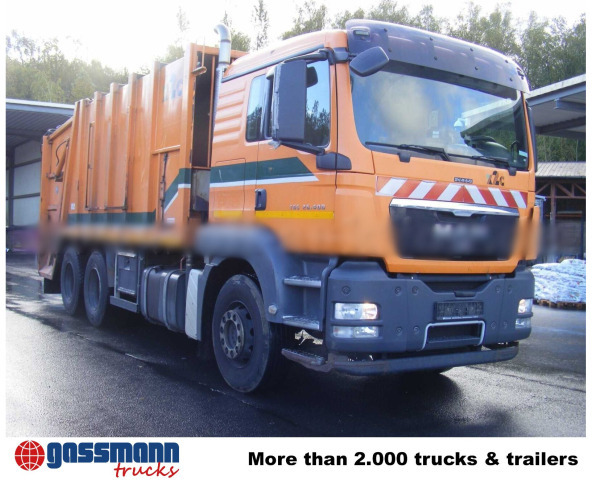 MAN TGS 26.400 6X4 BL, Haller x2c - 쓰레기차 : 사진 2 MAN TGS 26.400 6X4 BL, Haller x2c - 쓰레기차 : 사진 2