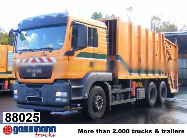 MAN TGS 26.400 6X4 BL, Haller x2c - 쓰레기차 : 사진 1 MAN TGS 26.400 6X4 BL, Haller x2c - 쓰레기차 : 사진 1
