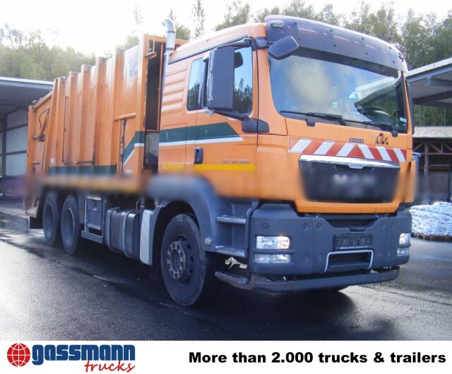 MAN TGS 26.400 6X4 BL, Haller x2c - 쓰레기차 : 사진 2 MAN TGS 26.400 6X4 BL, Haller x2c - 쓰레기차 : 사진 2