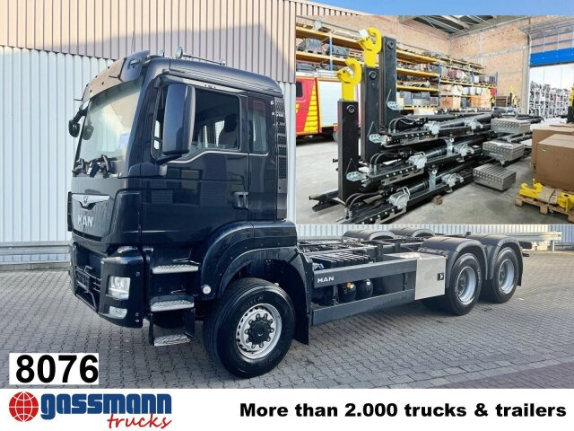 MAN TGS 26.500 6X6 BL, Intarder - 후크 리프트 트럭 : 사진 1 MAN TGS 26.500 6X6 BL, Intarder - 후크 리프트 트럭 : 사진 1