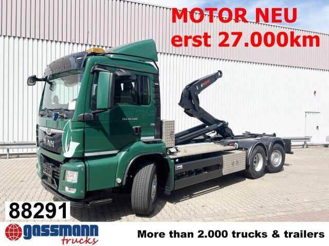 MAN TGS 26.500 6x4H-4 BL, HydroDrive, PriTarder, - 후크 리프트 트럭 : 사진 1 MAN TGS 26.500 6x4H-4 BL, HydroDrive, PriTarder, - 후크 리프트 트럭 : 사진 1