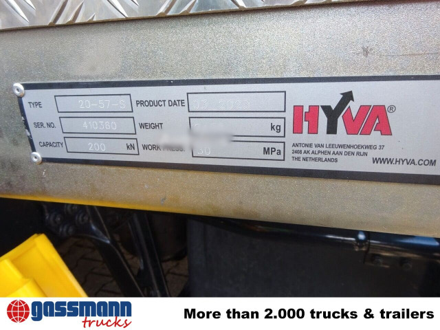 신규 후크 리프트 트럭 MAN TGS 26.520 6x2-2 BL, Liftachse : 사진 8