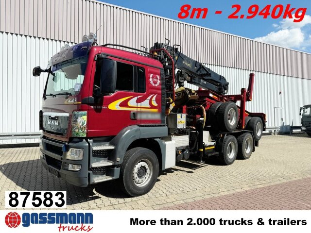MAN TGS 26.540 6X4 BL, Intarder, Kran Epsilon - 목재 트럭, 크레인 트럭 : 사진 1 MAN TGS 26.540 6X4 BL, Intarder, Kran Epsilon - 목재 트럭, 크레인 트럭 : 사진 1