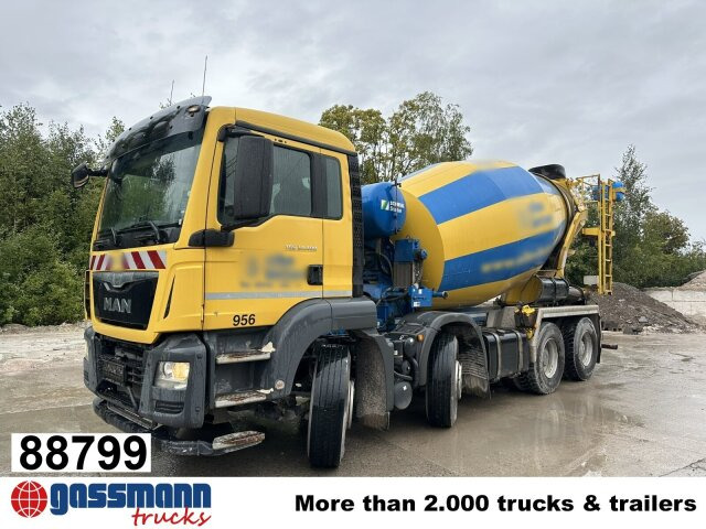 MAN TGS 32.400 8x4 BB, Stetter ca. 9m³ - 콘크리트 믹서 트럭 : 사진 1 MAN TGS 32.400 8x4 BB, Stetter ca. 9m³ - 콘크리트 믹서 트럭 : 사진 1