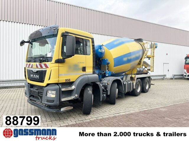 MAN TGS 32.400 8x4 BB, Stetter ca. 9m³ - 콘크리트 믹서 트럭 : 사진 1 MAN TGS 32.400 8x4 BB, Stetter ca. 9m³ - 콘크리트 믹서 트럭 : 사진 1