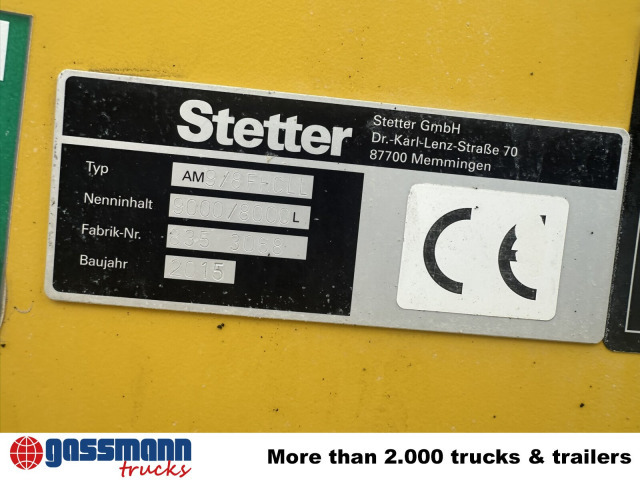 MAN TGS 32.400 8x4 BB, Stetter ca. 9m³ - 콘크리트 믹서 트럭 : 사진 5 MAN TGS 32.400 8x4 BB, Stetter ca. 9m³ - 콘크리트 믹서 트럭 : 사진 5