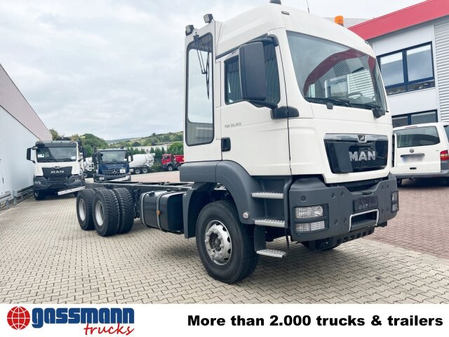 신규 캡 새시 트럭 MAN TGS 33.360 6x4 BB, Häckslerkabine, NMV : 사진 9
