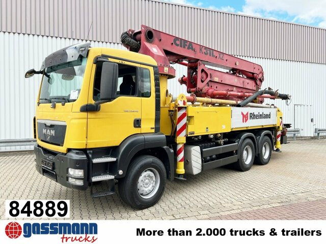 MAN TGS 33.440 6X4 BB, Betonpumpe CIFA K31L XZ, 31m - 콘크리트 펌프 트럭 : 사진 1 MAN TGS 33.440 6X4 BB, Betonpumpe CIFA K31L XZ, 31m - 콘크리트 펌프 트럭 : 사진 1