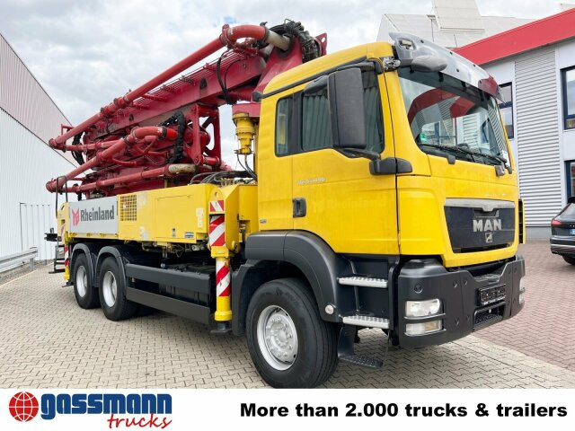 콘크리트 펌프 트럭 MAN TGS 33.440 6X4 BB, Betonpumpe CIFA K31L XZ, 31m : 사진 9