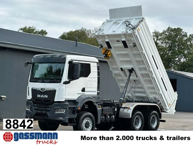 MAN TGS 33.480 6x6 BB CH, Hohe Bauart, Nebenantrieb - 덤프트럭 : 사진 1 MAN TGS 33.480 6x6 BB CH, Hohe Bauart, Nebenantrieb - 덤프트럭 : 사진 1
