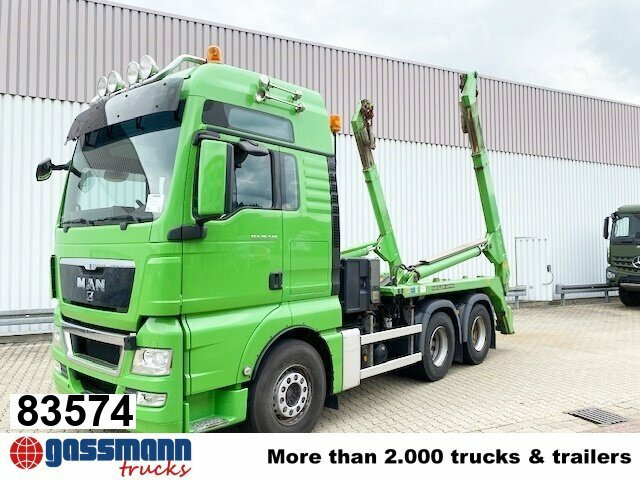 MAN TGX 26.540 6x4 BB, Intarder, XXL-Fahrerhaus - 스킵 로더 트럭 : 사진 1 MAN TGX 26.540 6x4 BB, Intarder, XXL-Fahrerhaus - 스킵 로더 트럭 : 사진 1