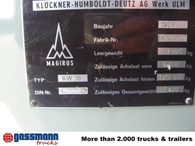 Magirus Deutz MAGIRUS URANUS 250D22 KW 16 Feuerwehr Kranwagen - 소방차, 크레인 트럭 : 사진 4 Magirus Deutz MAGIRUS URANUS 250D22 KW 16 Feuerwehr Kranwagen - 소방차, 크레인 트럭 : 사진 4