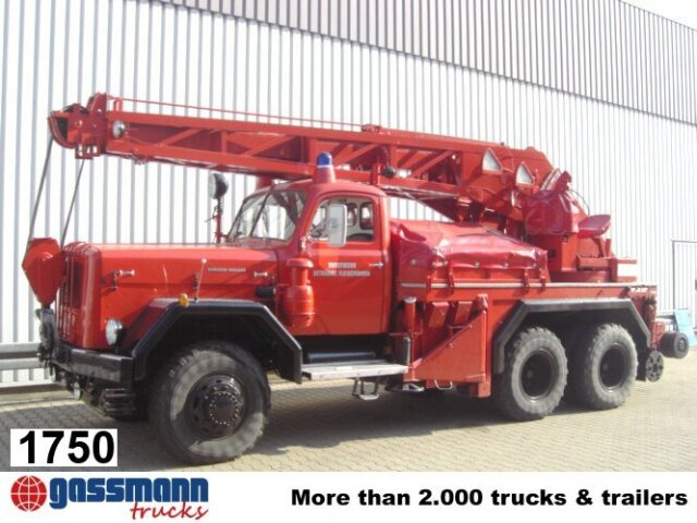 Magirus Deutz MAGIRUS URANUS 250D22 KW 16 Feuerwehr Kranwagen - 소방차, 크레인 트럭 : 사진 1 Magirus Deutz MAGIRUS URANUS 250D22 KW 16 Feuerwehr Kranwagen - 소방차, 크레인 트럭 : 사진 1