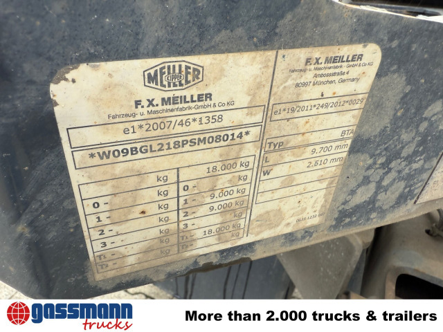 Meiller MG18-ZO 5.4 Abrollanhänger - 롤오프/ 스킵 트레일러 : 사진 4 Meiller MG18-ZO 5.4 Abrollanhänger - 롤오프/ 스킵 트레일러 : 사진 4