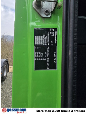 Mercedes-Benz Actros 2032 LA 4x4, Faun Variopress 310 ca. - 쓰레기차 : 사진 5 Mercedes-Benz Actros 2032 LA 4x4, Faun Variopress 310 ca. - 쓰레기차 : 사진 5