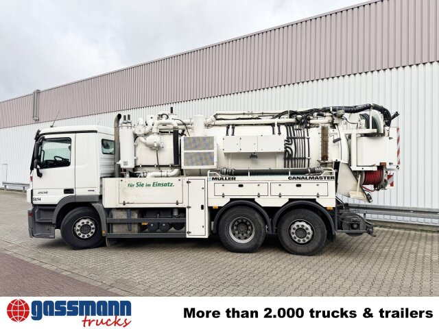 Mercedes-Benz Actros 2536 L 6x2, Müller Saug- und Spülwagen - 거리 청소 차량 : 사진 5 Mercedes-Benz Actros 2536 L 6x2, Müller Saug- und Spülwagen - 거리 청소 차량 : 사진 5