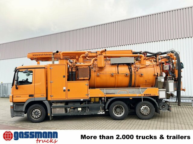 Mercedes-Benz Actros 2544 L 6x2, Lenkachse, Kroll - 거리 청소 차량 : 사진 3 Mercedes-Benz Actros 2544 L 6x2, Lenkachse, Kroll - 거리 청소 차량 : 사진 3