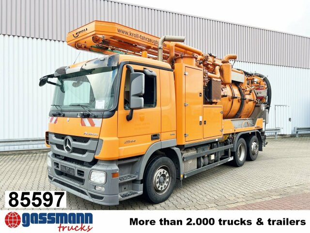 Mercedes-Benz Actros 2544 L 6x2, Lenkachse, Kroll - 거리 청소 차량 : 사진 1 Mercedes-Benz Actros 2544 L 6x2, Lenkachse, Kroll - 거리 청소 차량 : 사진 1