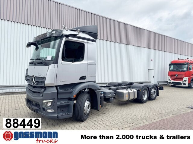 Mercedes-Benz Actros 2546 L 6x2, Retarder, Lenk-/Lift, LED, - 캡 새시 트럭 : 사진 1 Mercedes-Benz Actros 2546 L 6x2, Retarder, Lenk-/Lift, LED, - 캡 새시 트럭 : 사진 1
