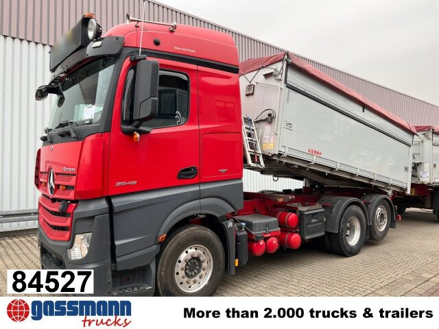 Mercedes-Benz Actros 2548 L 6x2, Retarder, Liftachse, - 덤프트럭 : 사진 1 Mercedes-Benz Actros 2548 L 6x2, Retarder, Liftachse, - 덤프트럭 : 사진 1