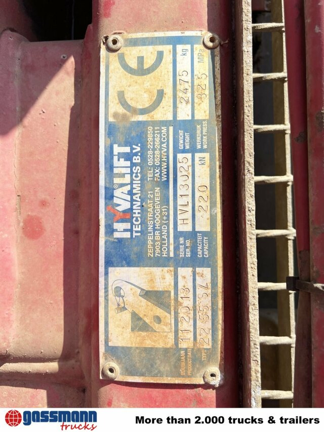 Mercedes-Benz Actros 2551 L 6x2/46, Retarder, Liftachse, - 후크 리프트 트럭 : 사진 4 Mercedes-Benz Actros 2551 L 6x2/46, Retarder, Liftachse, - 후크 리프트 트럭 : 사진 4