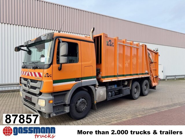 Mercedes-Benz Actros 2641/48 L 6x4, Haller M21X2C, Zöller - 쓰레기차 : 사진 1 Mercedes-Benz Actros 2641/48 L 6x4, Haller M21X2C, Zöller - 쓰레기차 : 사진 1