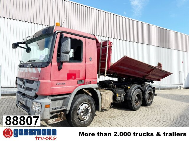 Mercedes-Benz Actros 2646 K 6x4, Retarder, Bordmatik - 덤프트럭 : 사진 1 Mercedes-Benz Actros 2646 K 6x4, Retarder, Bordmatik - 덤프트럭 : 사진 1