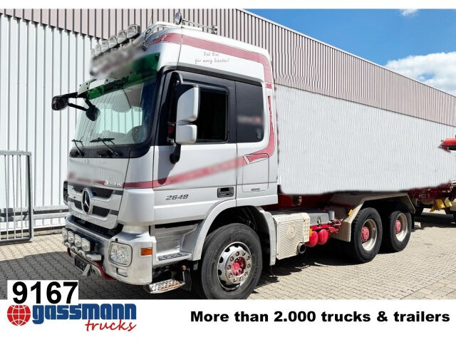 Mercedes-Benz Actros 2648 LK 6x4, Retarder, Bi-Xenon - 캡 새시 트럭 : 사진 1 Mercedes-Benz Actros 2648 LK 6x4, Retarder, Bi-Xenon - 캡 새시 트럭 : 사진 1