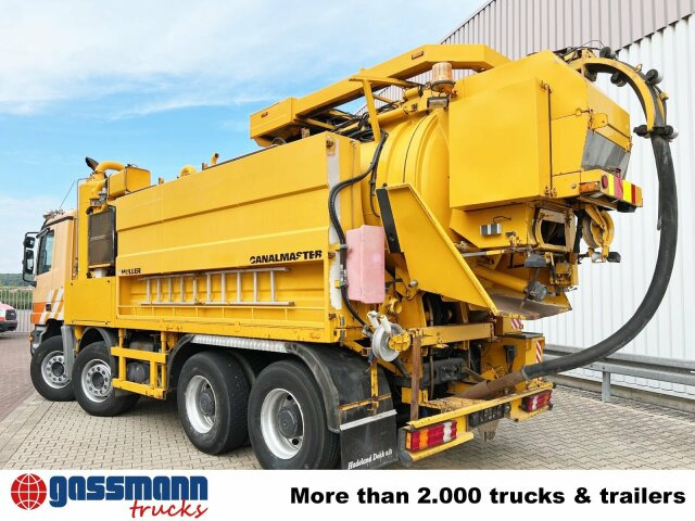 Mercedes-Benz Actros 3243 K 8x4/4, Müller Saug- und - 거리 청소 차량 : 사진 2 Mercedes-Benz Actros 3243 K 8x4/4, Müller Saug- und - 거리 청소 차량 : 사진 2