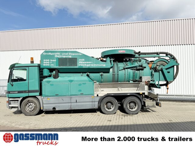 Mercedes-Benz Actros 3348 6x4, V8, Kroll Saug-/Spülwagen ca. - 거리 청소 차량 : 사진 5 Mercedes-Benz Actros 3348 6x4, V8, Kroll Saug-/Spülwagen ca. - 거리 청소 차량 : 사진 5