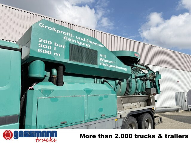 거리 청소 차량 Mercedes-Benz Actros 3348 6x4, V8, Kroll Saug-/Spülwagen ca. : 사진 6