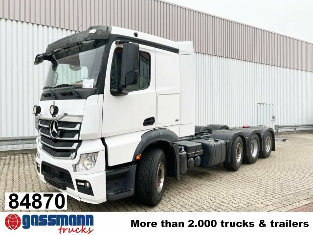 Mercedes-Benz Actros 3551 L 8x2/4, Vorlauflenkachse, - 캡 새시 트럭 : 사진 1 Mercedes-Benz Actros 3551 L 8x2/4, Vorlauflenkachse, - 캡 새시 트럭 : 사진 1