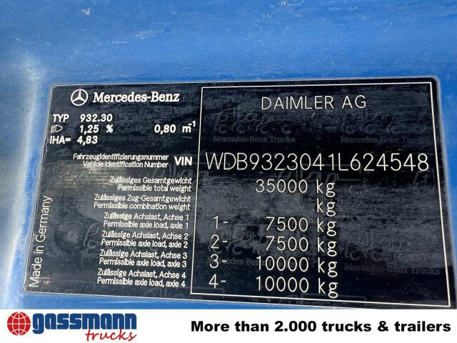 Mercedes-Benz Actros MP 3, 3241/8x4, Alukipper Bordmatik, - 덤프트럭 : 사진 5 Mercedes-Benz Actros MP 3, 3241/8x4, Alukipper Bordmatik, - 덤프트럭 : 사진 5