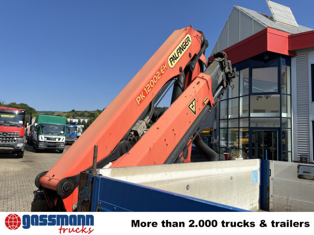 Mercedes-Benz Antos 1836 L 4x2, Glastransporter, Heckkran - 드롭사이드/ 플랫베드 트럭, 크레인 트럭 : 사진 2 Mercedes-Benz Antos 1836 L 4x2, Glastransporter, Heckkran - 드롭사이드/ 플랫베드 트럭, 크레인 트럭 : 사진 2