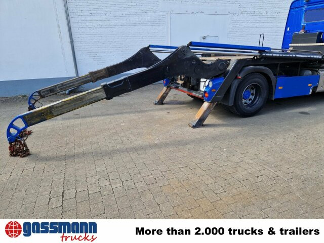 Mercedes-Benz Antos 1840 L, Gergen Teleskopabsetzkipper Adonis - 스킵 로더 트럭 : 사진 3 Mercedes-Benz Antos 1840 L, Gergen Teleskopabsetzkipper Adonis - 스킵 로더 트럭 : 사진 3