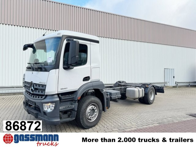 Mercedes-Benz Arocs 1840 L 4x2, MultimediaCockpit, Navi - 캡 새시 트럭 : 사진 1 Mercedes-Benz Arocs 1840 L 4x2, MultimediaCockpit, Navi - 캡 새시 트럭 : 사진 1